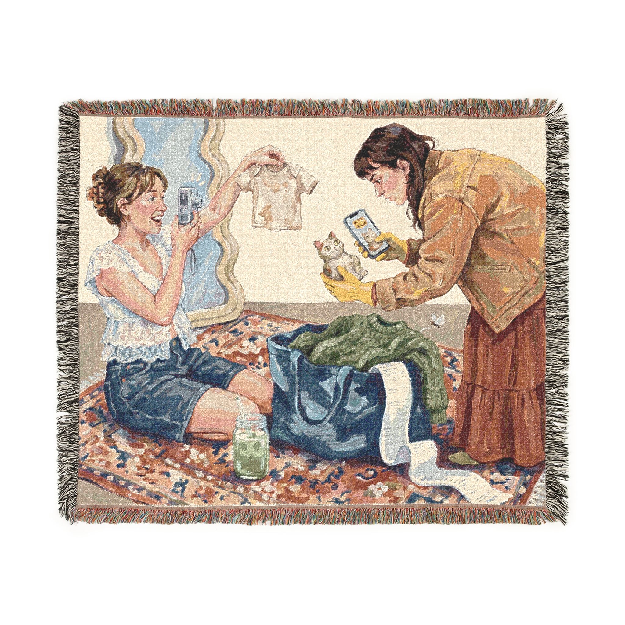 The Thrift Girlie - Woven Blanket