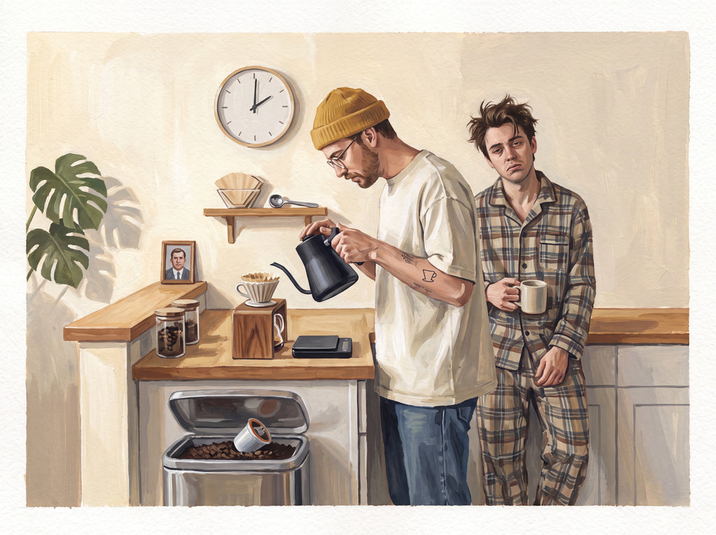Full design artwork - The Coffee Snob - Tumbler