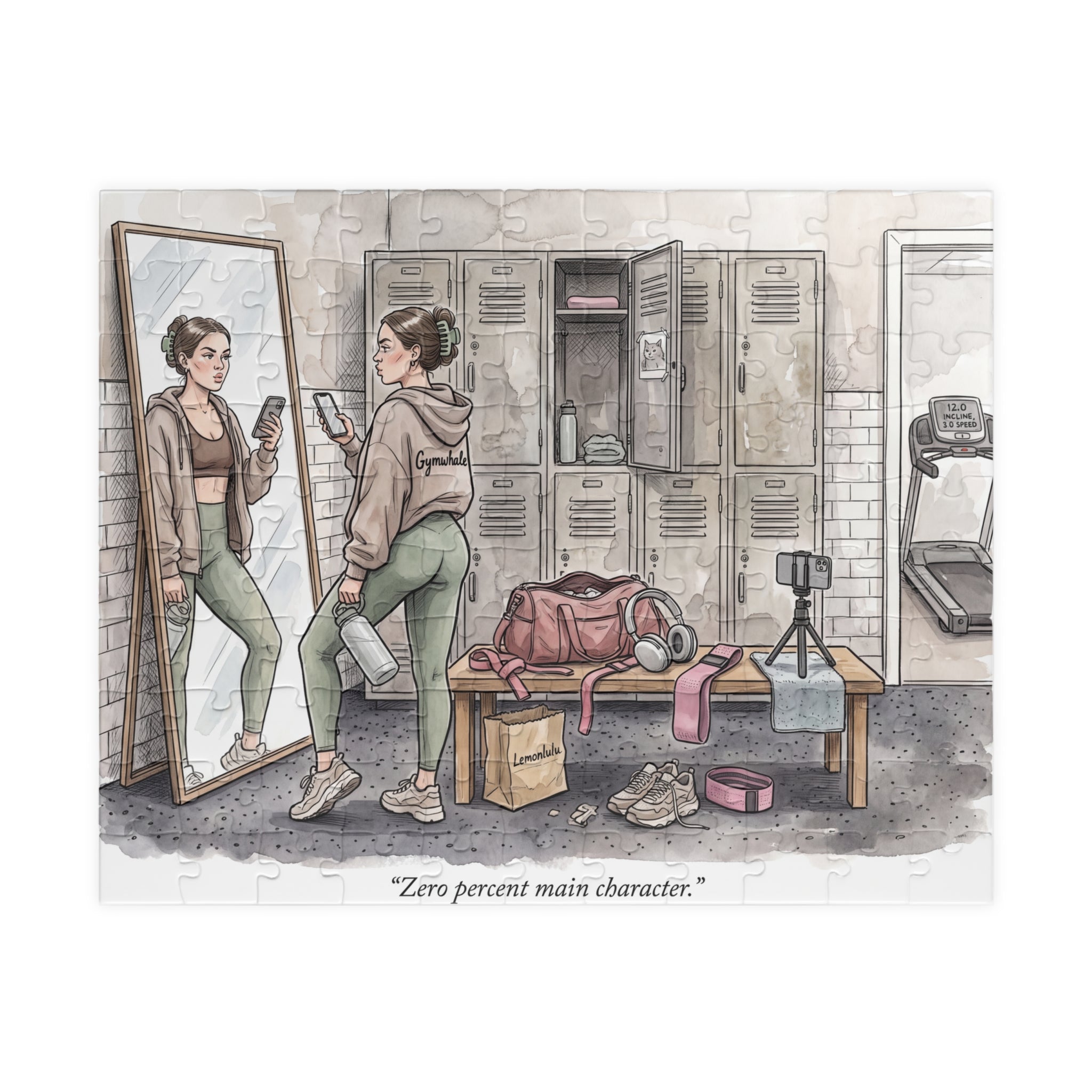 The Gym Girlie - Jigsaw Puzzle