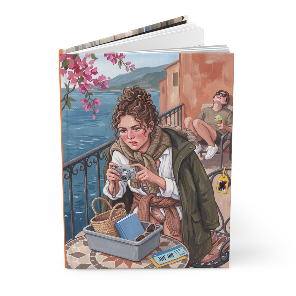 The Euro Summer Girlie - Hardcover Journal
