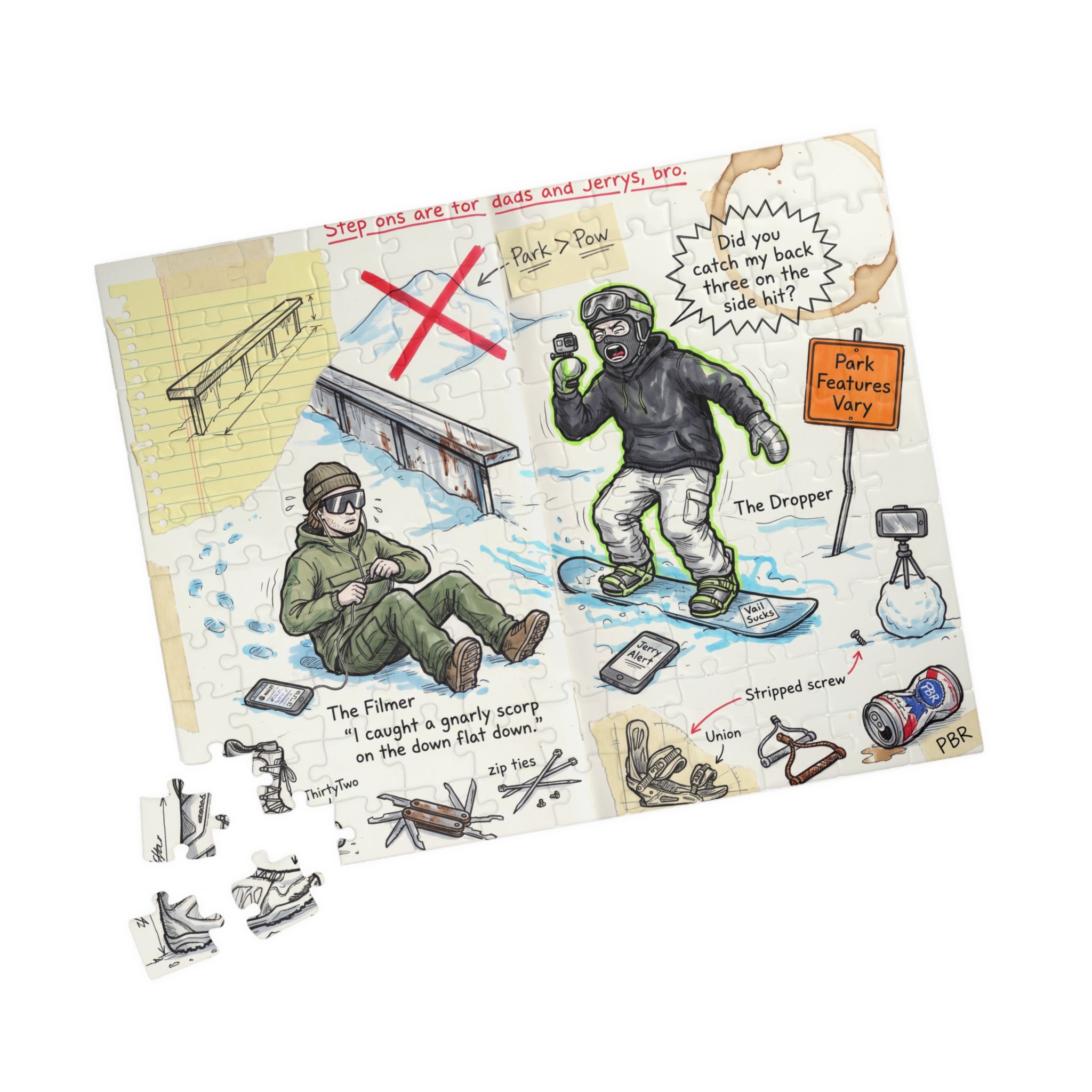 The Park Rat - Jigsaw Puzzle