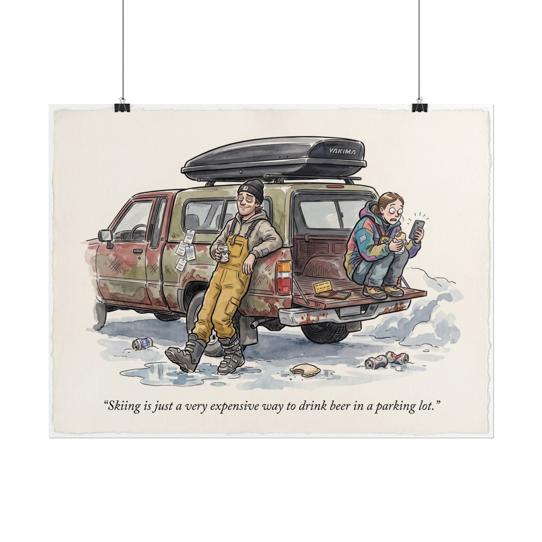 The Ski Bum - Poster