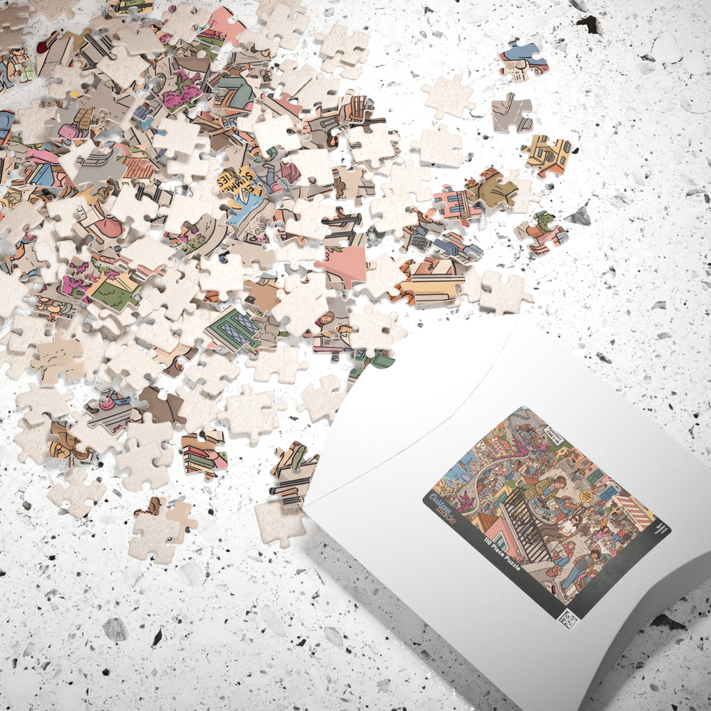 The Euro Summer Girlie - Jigsaw Puzzle