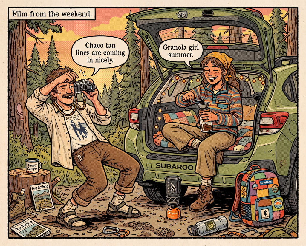 Full design artwork - The Granola Girl - Jigsaw Puzzle