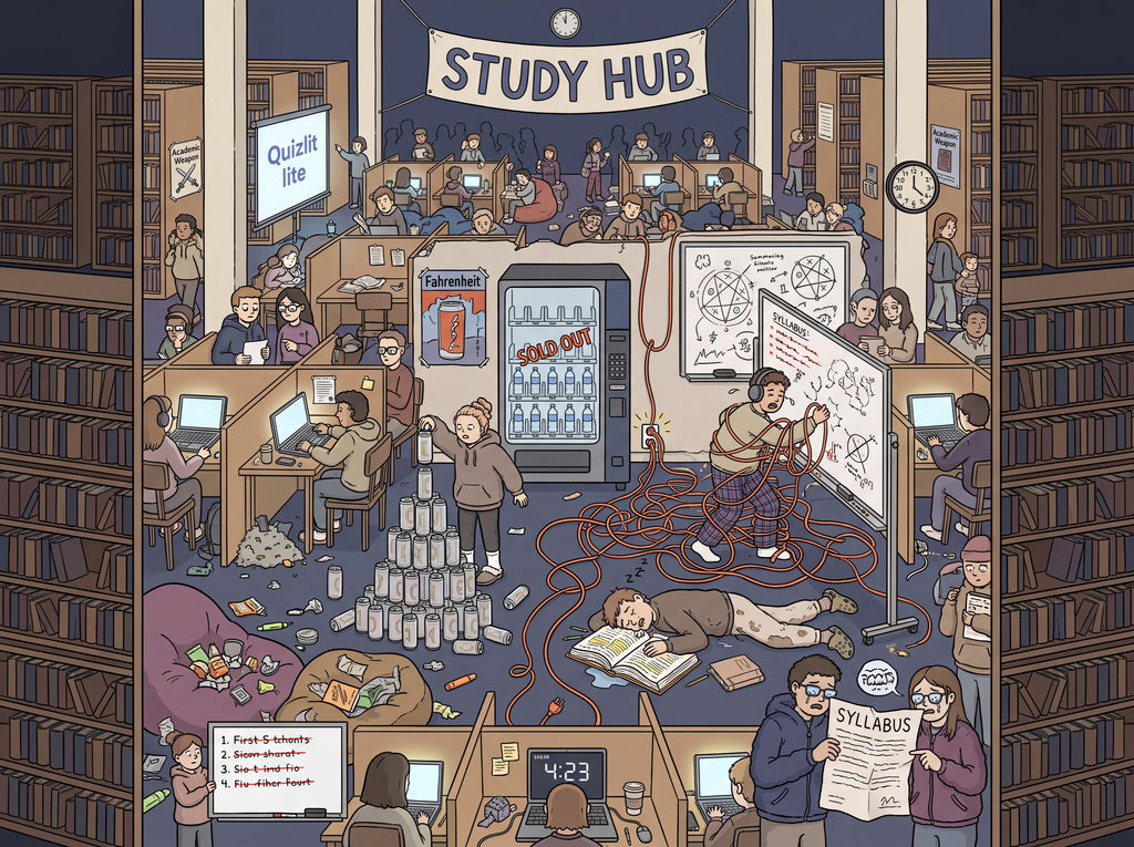 Full design artwork - The Finals Week Gremlin - Tumbler