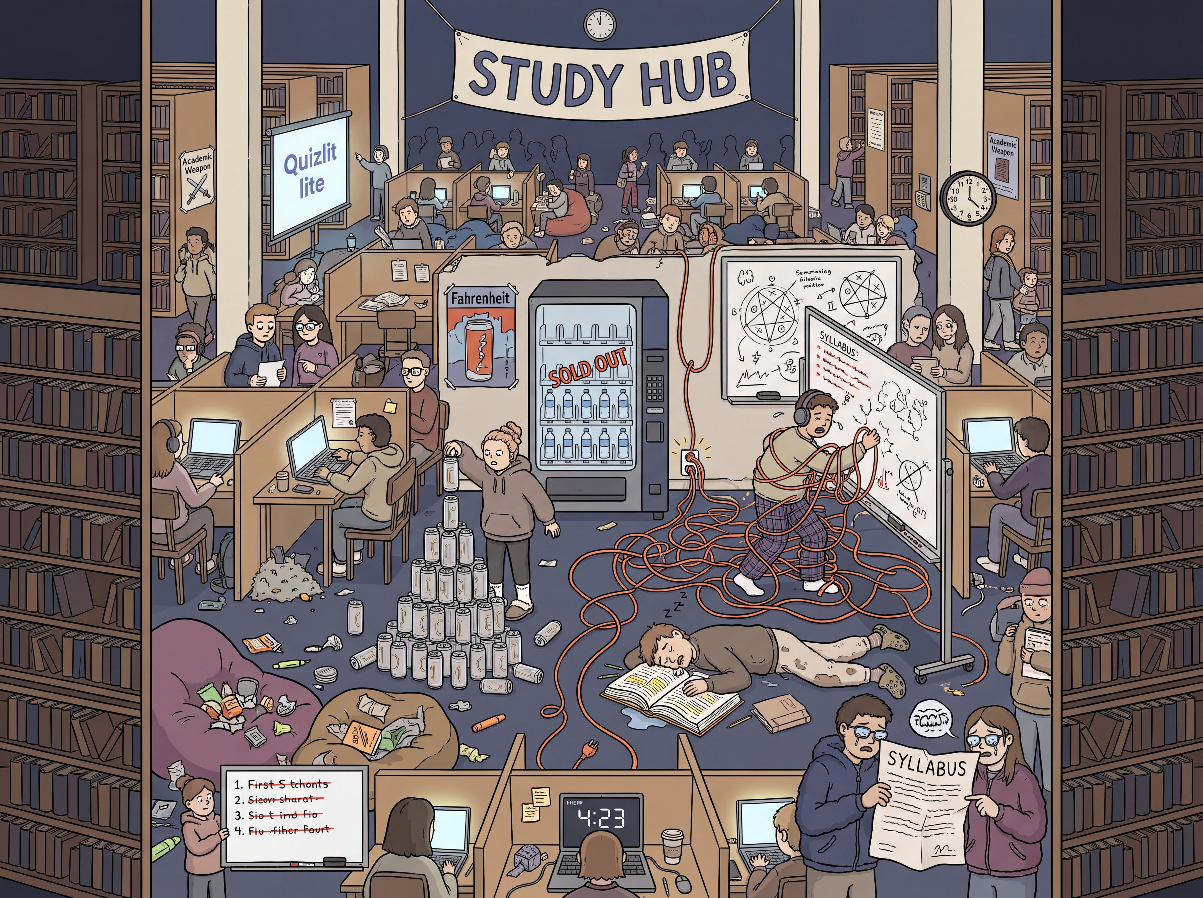 Full design artwork - The Finals Week Gremlin - Tumbler