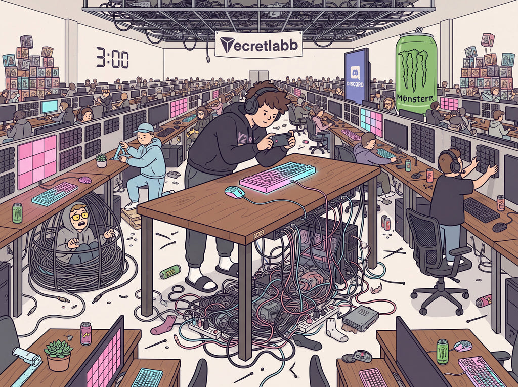 Full design artwork - The Battlestation Gamer - Poster