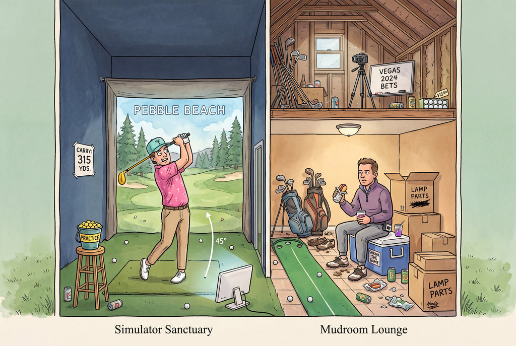 Full design artwork - The Golf Guy - Water Bottle