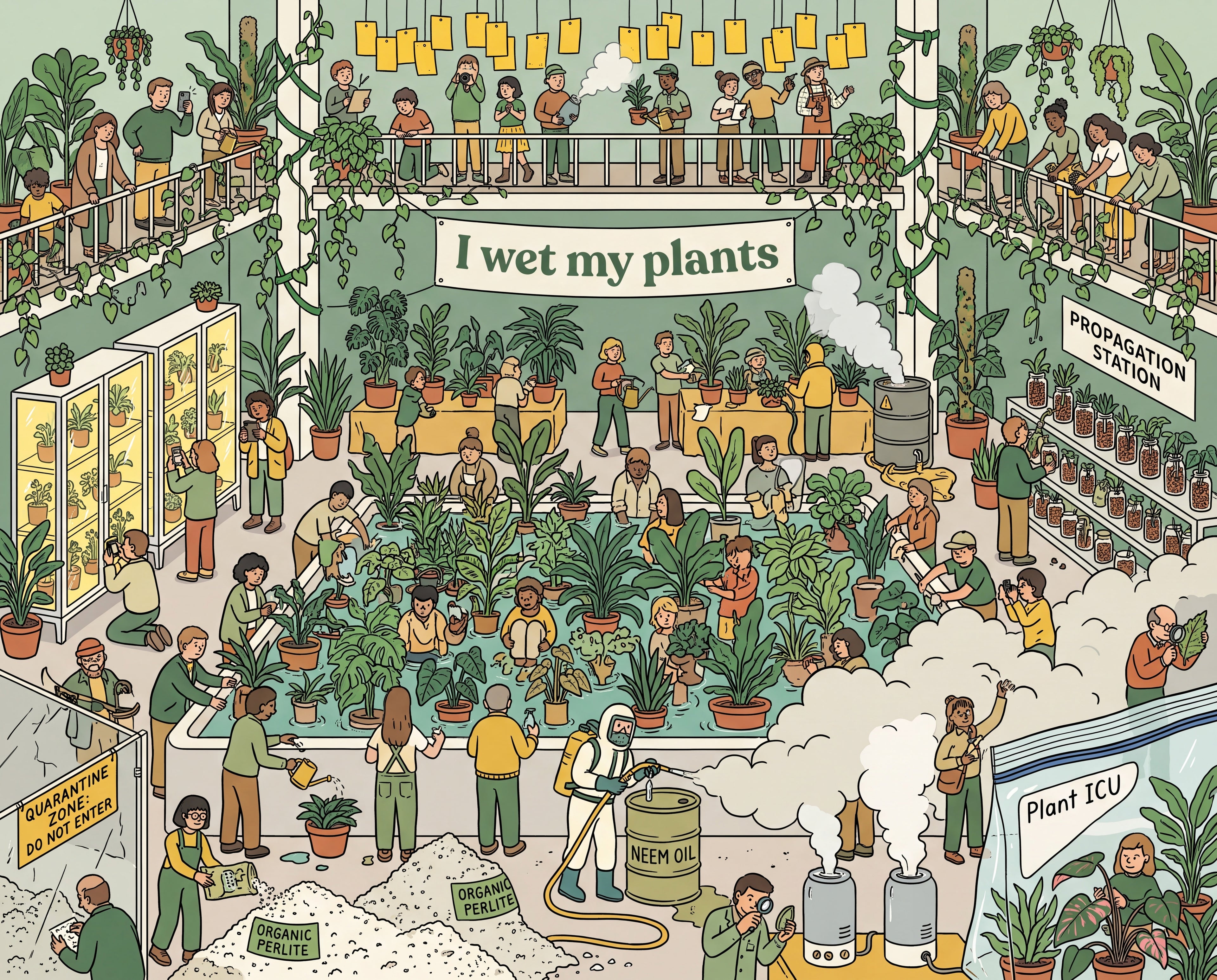 Full design artwork - The Plant Parent - Jigsaw Puzzle