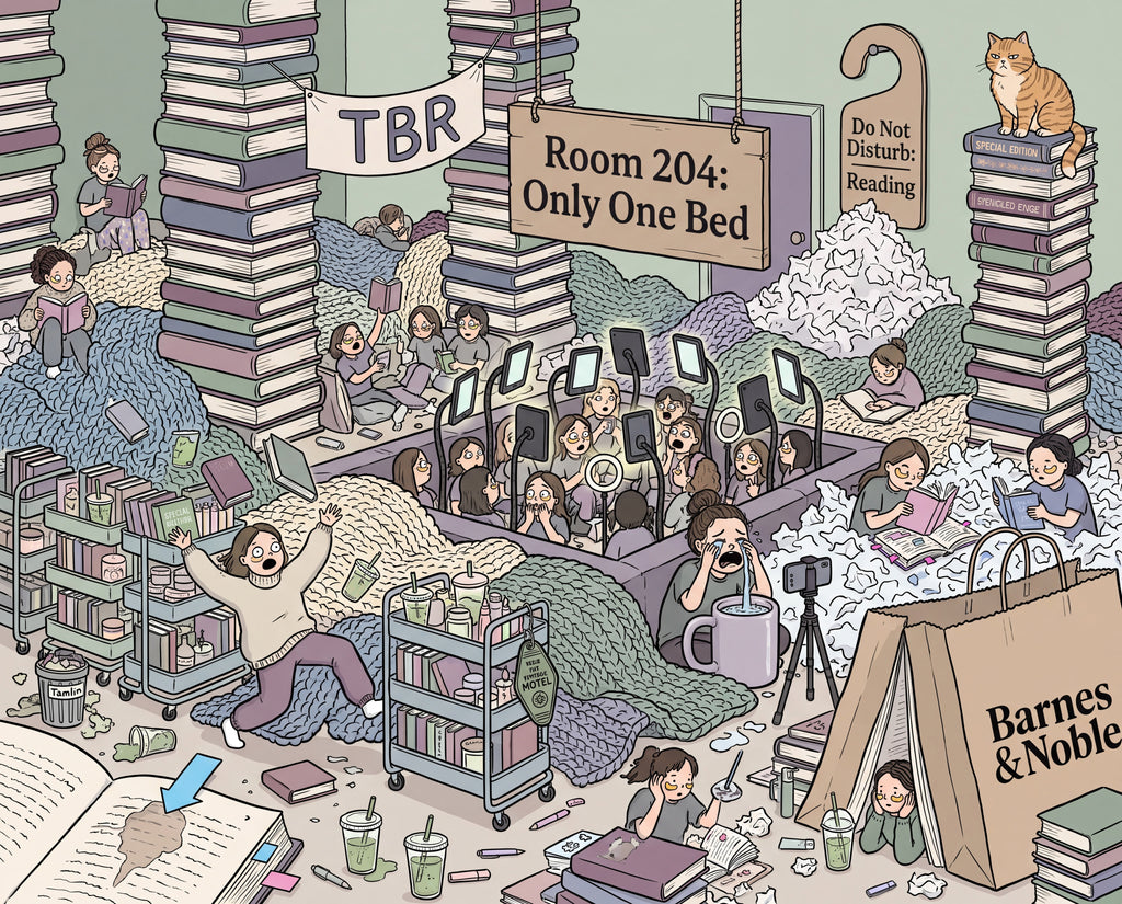 Full design artwork - The BookTok Girlie - Jigsaw Puzzle