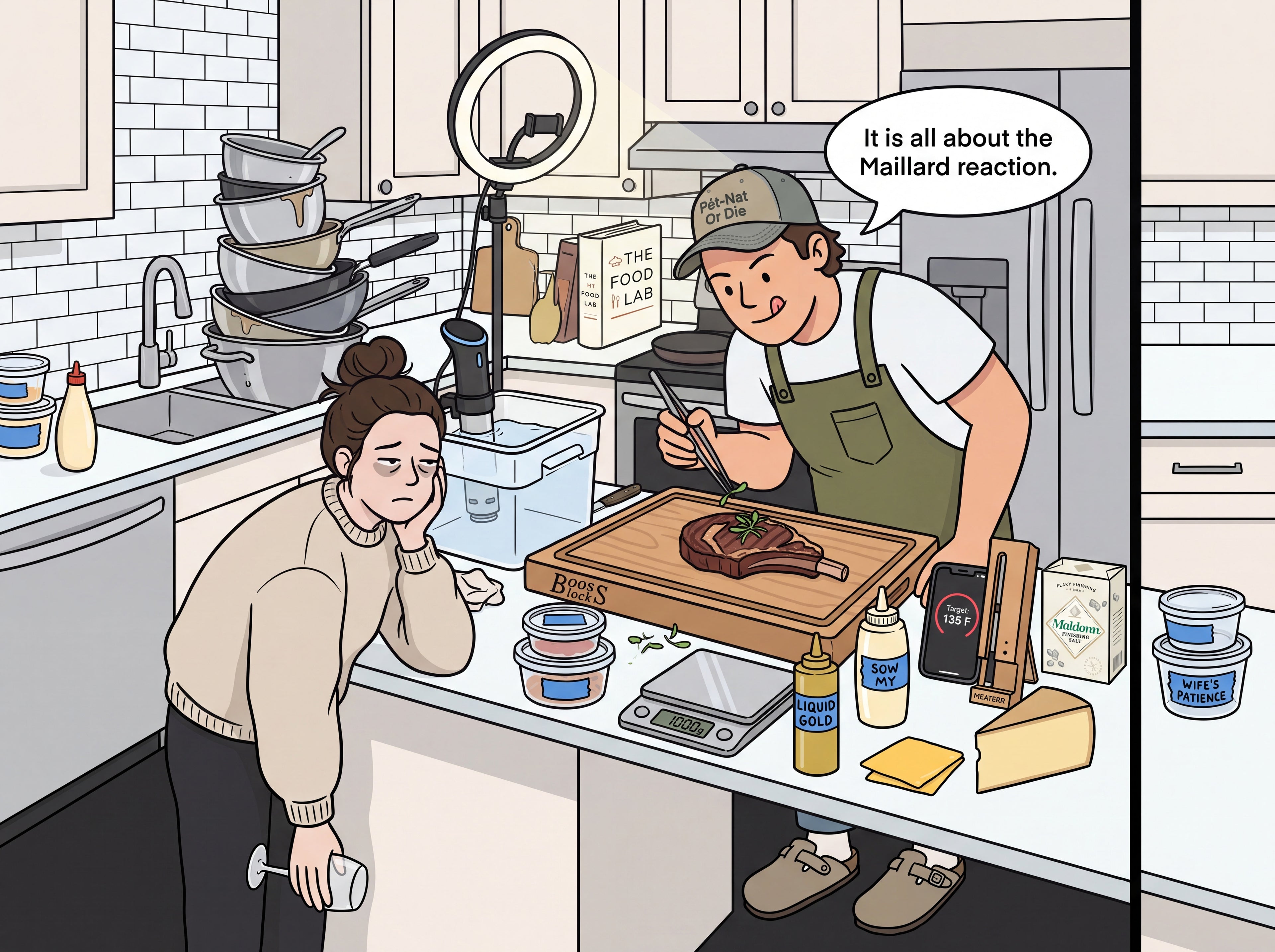 Full design artwork - The Home Chef Guy - Tumbler