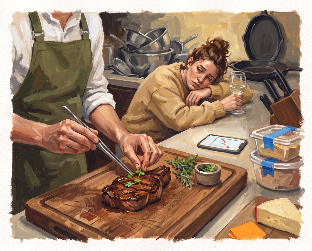 Full design artwork - The Home Chef Guy - Woven Blanket
