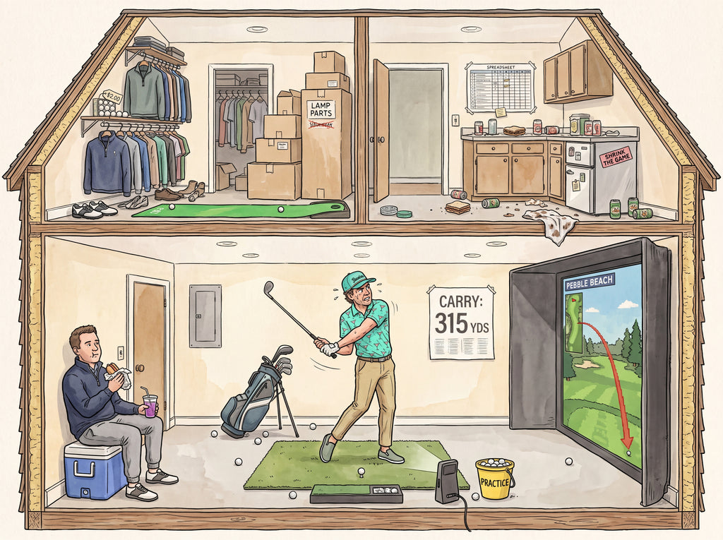 Full design artwork - The Golf Guy - Poster